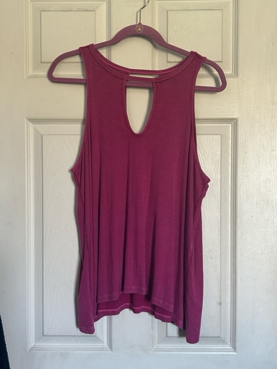 torrid Tops - Torrid super soft knits keyhole ribbed tank top size medium